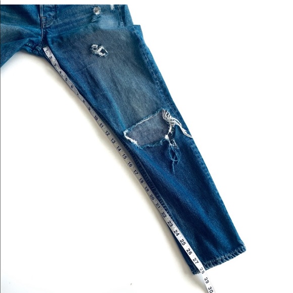 GRLFRND HIGH RISE DESTROYED JEANS - Picture 12 of 13
